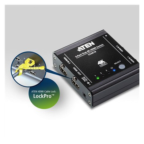 Aten | ATEN VS381B - video/audio switch - 3 ports - 4